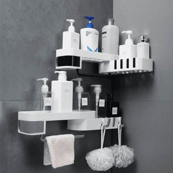 Rotating Bathroom Shelf