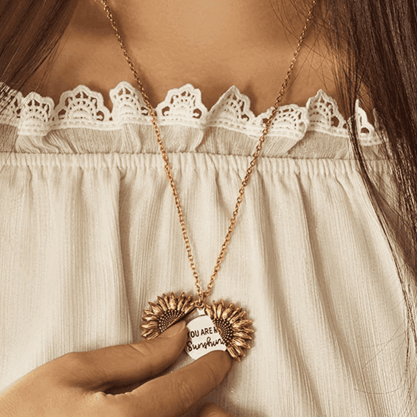 Sunflower Necklace