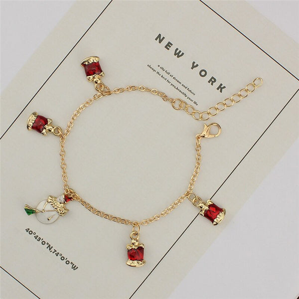 Christmas Charm Bracelet Holiday