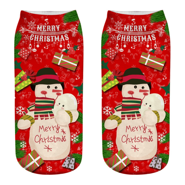 Christmas Cotton Socks