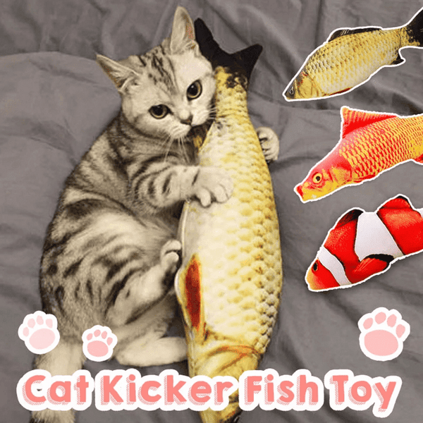 Cat Kicker Fish Toy