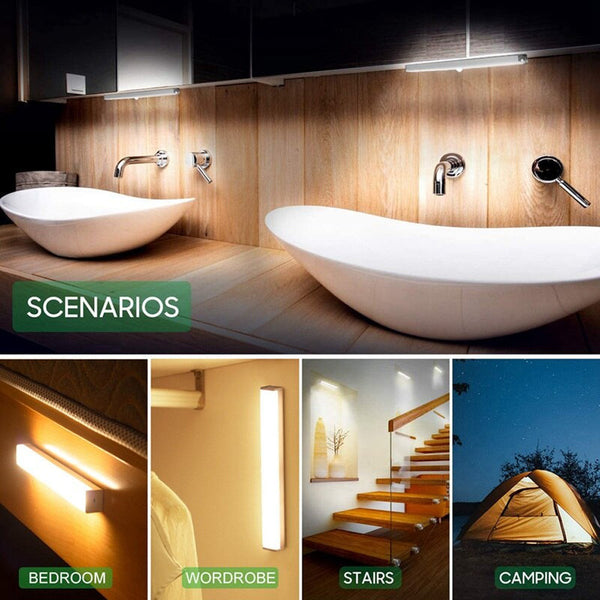 Wireless LED Night Light Motion Sensor Light Closet