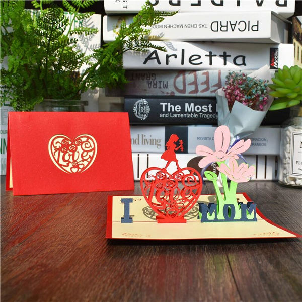 3D Mother's Day Gift Card