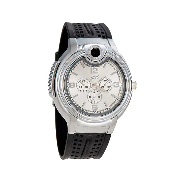 Men's sporty lighter watch