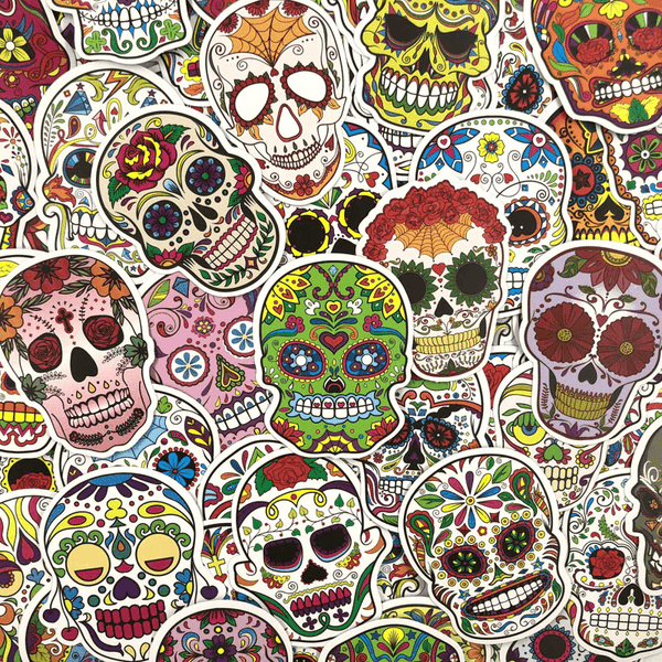 Skull Head Stickers