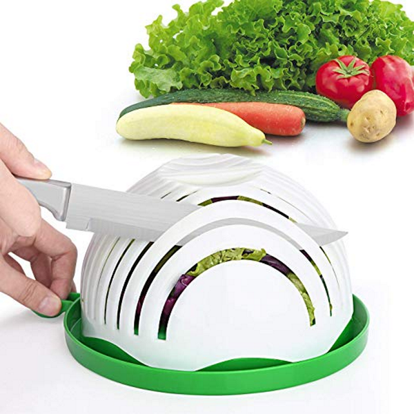 Salad cutter bowl