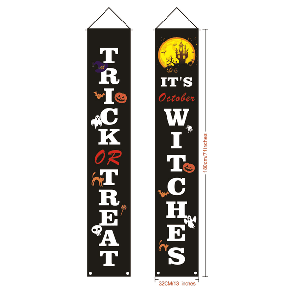 Halloween Porch Banner