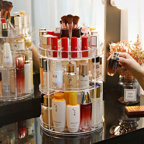 Rotating Cosmetic Organizer