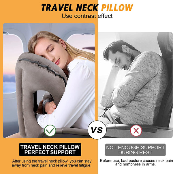 Inflatable Travel Pillow