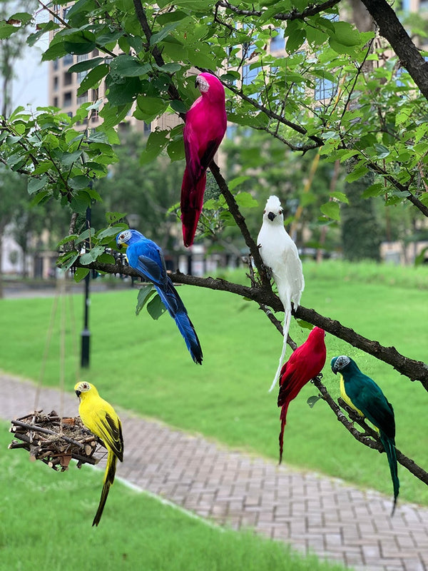 Simulation Parrot Garden Decoration