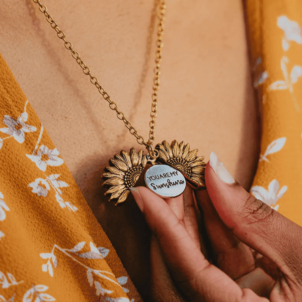 Sunflower Necklace - My Sunshine