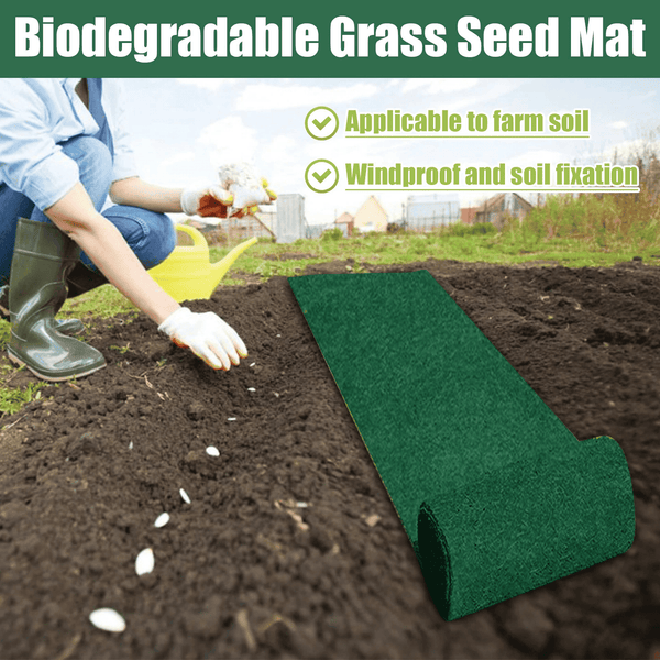 Biodegradable Grass Seed Mat