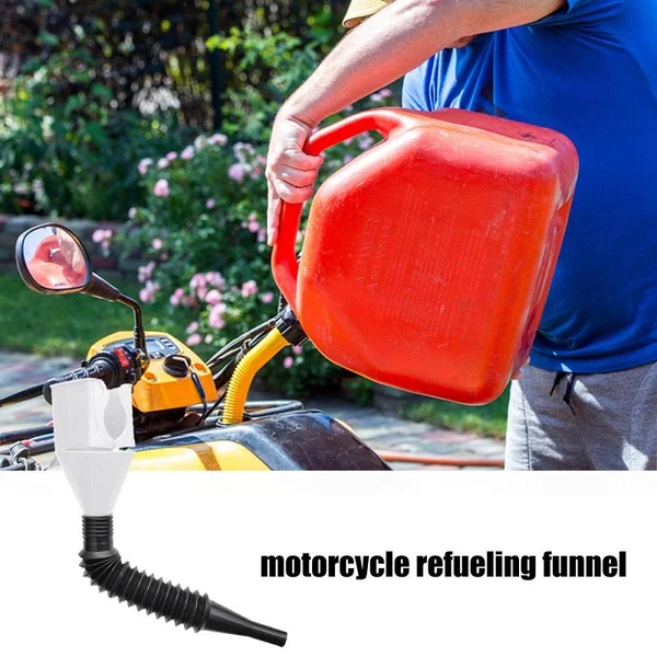 RETRACTABLE AUTO FUEL FUNNEL