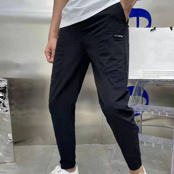 Multi-pocket Stretch Pants