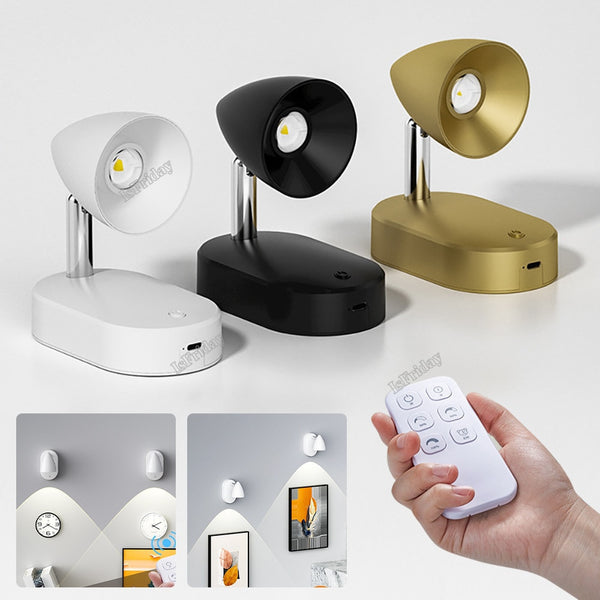 Wireless Remote Charging Spotlights