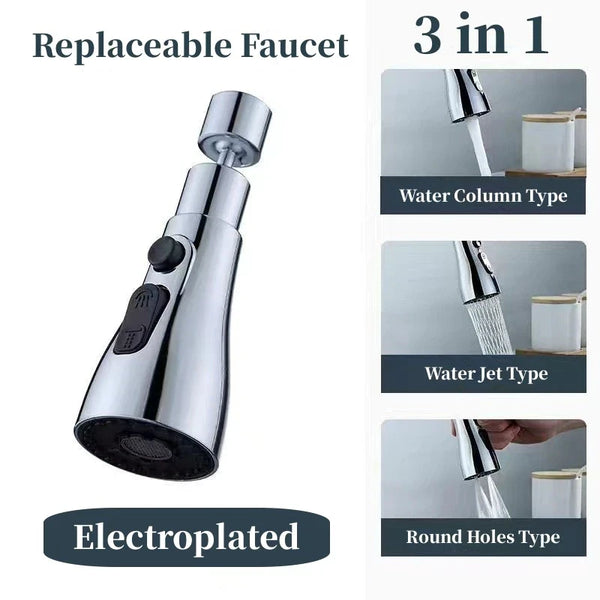 Faucet External Pull-Out Sprinkler