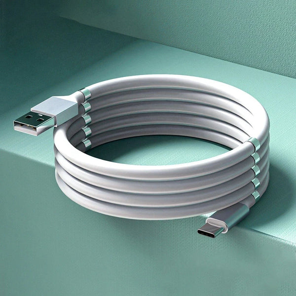 Self Winding Magnetic Cable