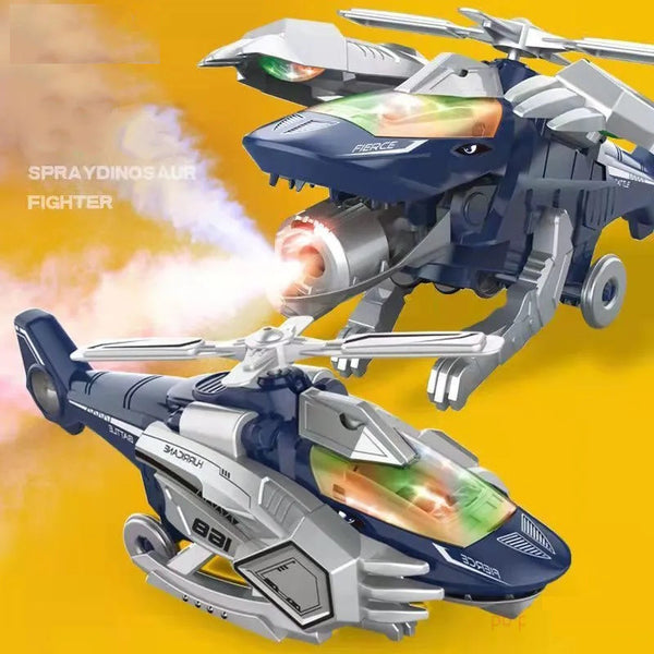 Transforming Dinosaur Helicopter