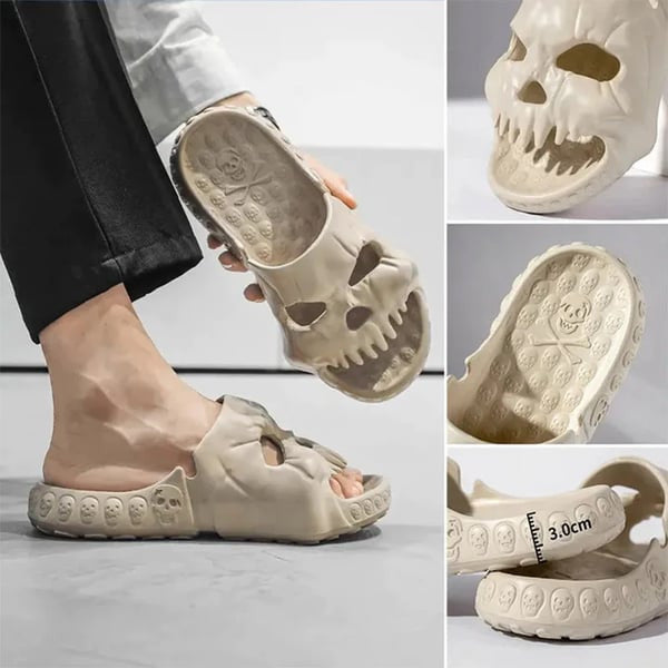 Skull Slippers