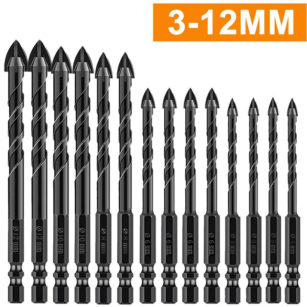 Cross Hex Tile Drill Bits