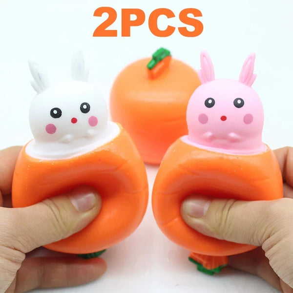 Squeeze Toy Carrot Doll