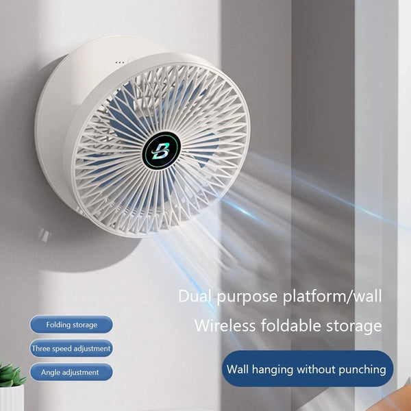 Dual-Use Household Wall Fan