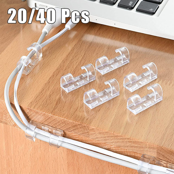 Mini Adhesive Wire Clips