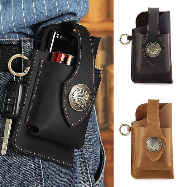 Leather Mobile Phone Bag