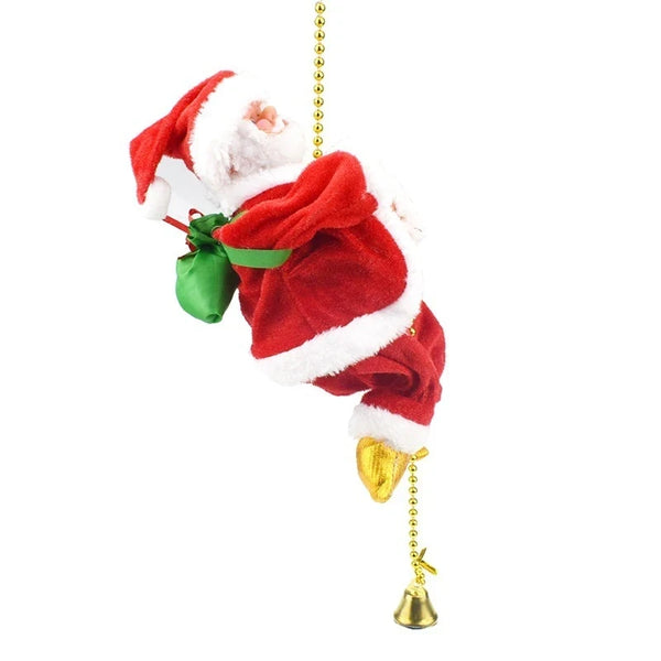 Musical Climbing Santa Claus