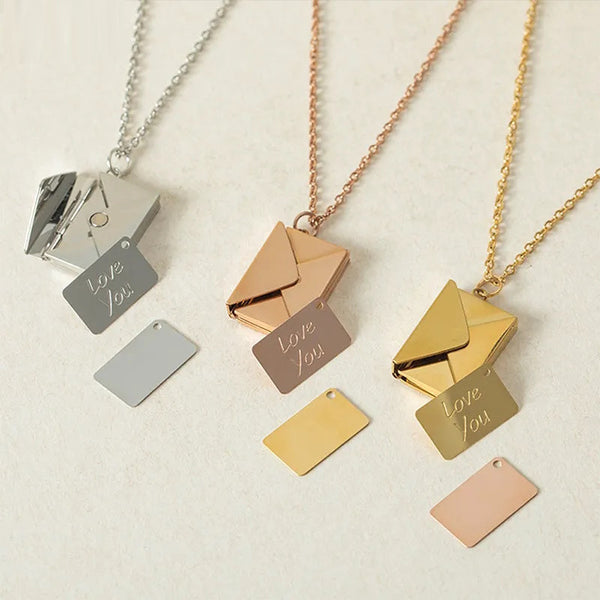 Love Letter Envelope Necklace