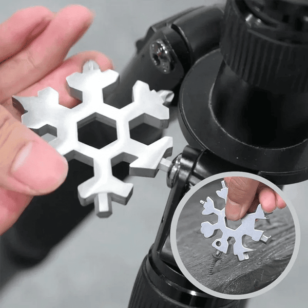 Multifunction Snowflake Wrench