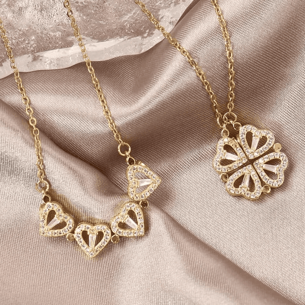 Clover Heart Necklace