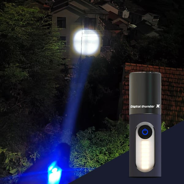 Rechargeable Tactical Laser Flashlight