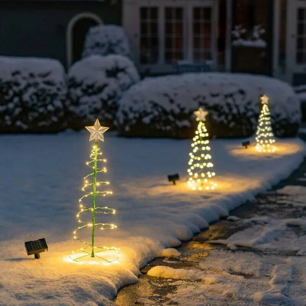 Solar Christmas Tree Light